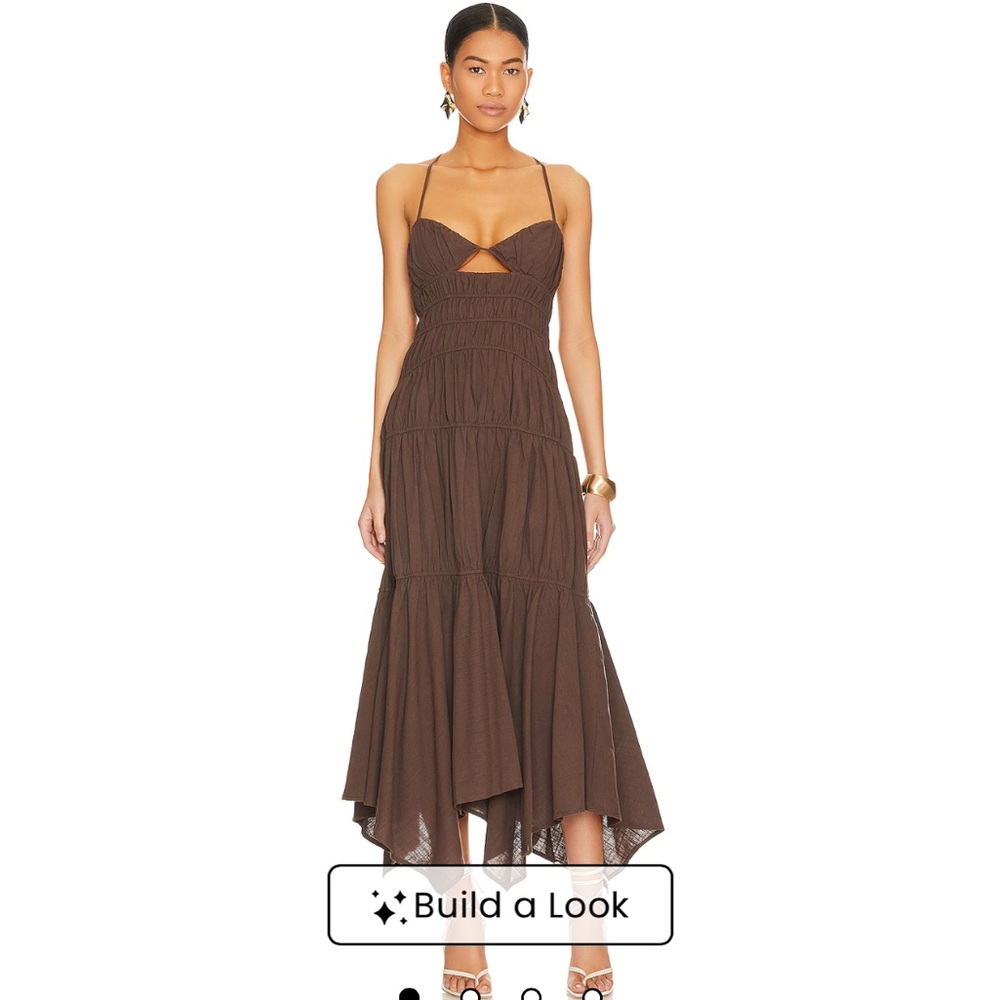 Tahlia Dress in Chocolate